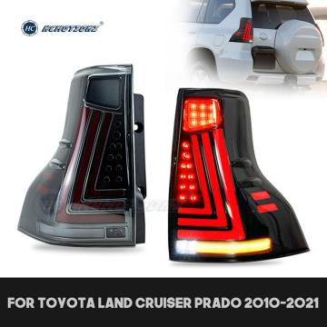 Hcmotionz LED LED ไฟท้ายสำหรับ Toyota Land Cruiser Prado สำหรับ Lexus GX460 2010-2021