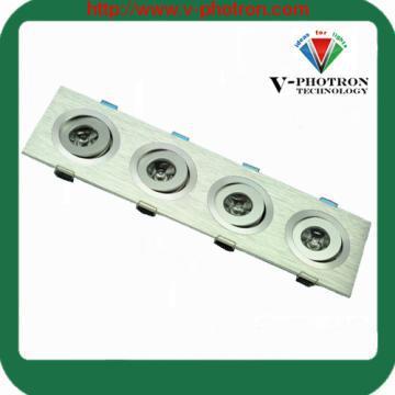 جسم معدني 12W LED ضوء السقف