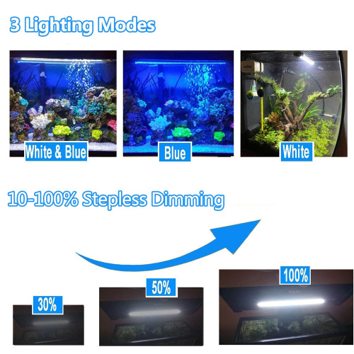 Подводные светодиодные аквариумные огни с таймером