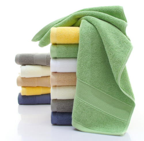 सर्वोत्तम गुणवत्ता कपास ठोस रंग तौलिए