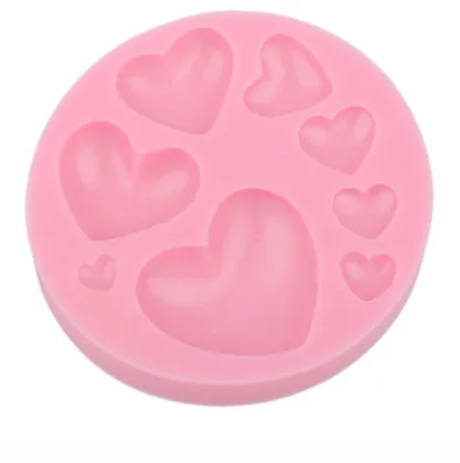 8 Cavity Ocean Chocolate Silicone Mold Ice Cube Candy Mould Fudge Mold