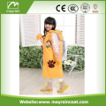 Pvc Kid Rainsuit With Design Printing