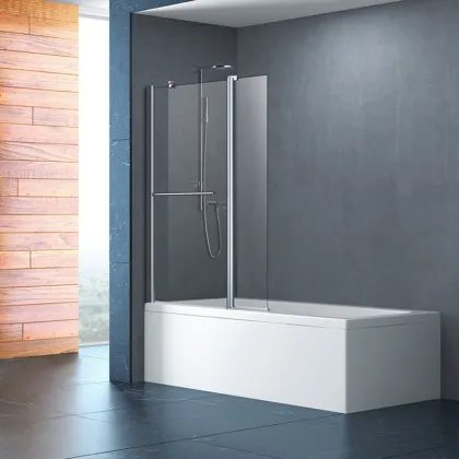 Frameless Aluminum Shower Room & Toilet Cabin Accessories