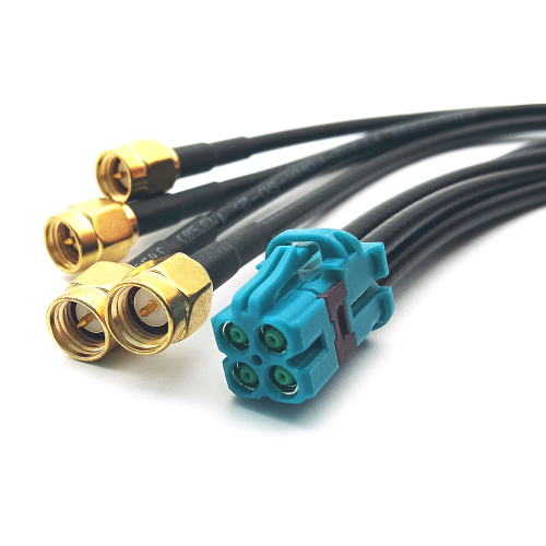 Mini Fakra Connector to Female SMA Cable Assembly