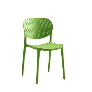 Stackable PP Plastic Outdoor Dining Chairs for Modern Restaurant Design - Foshan Factory Wholesale