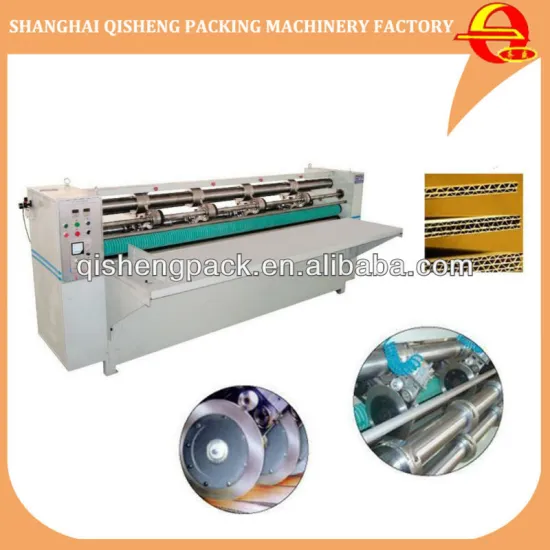 Automatic corrugated board slitting scorer