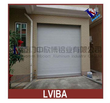 industrial electric vertical upper-sliding sectional doors, remote control garage door