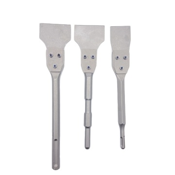 SDS Plus SDS MAX Hex Hammer Blade Chisel Set for Thinset Removal and Floor Scraping