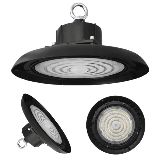 China Factory UFO High Bay Light 150W Waterproof IP65 LED Lights for Workshops and Warehouses