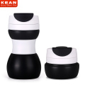 Melhor Preço 500 ml Não-tóxico BPA Livre Collapsible Silicone Cup Cup Costume