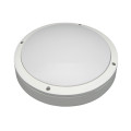 LEDER Circle White Simple LED Outdoor Wall Light