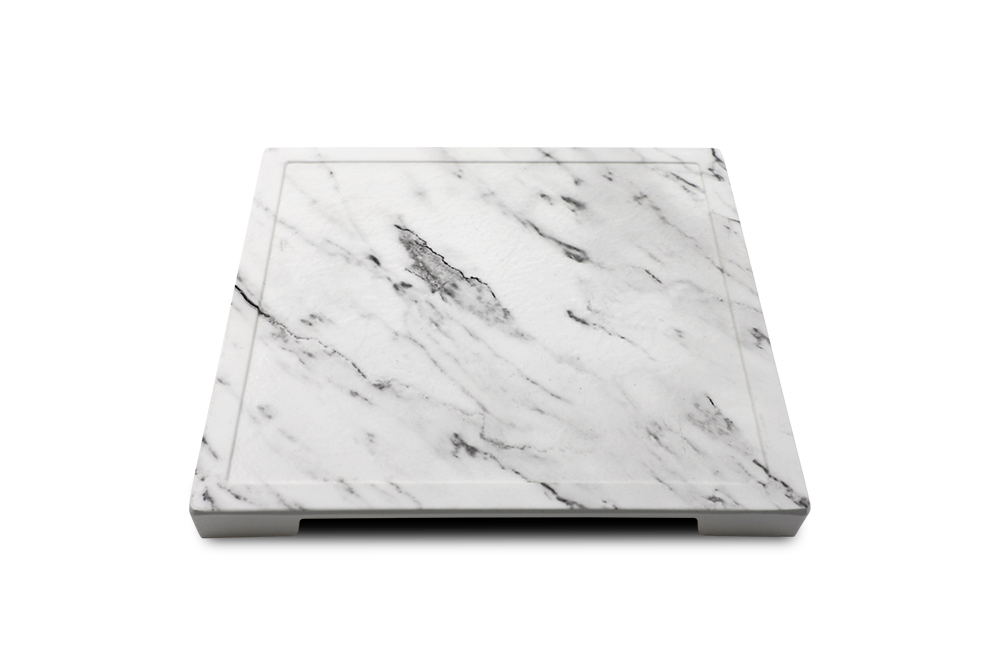 Melamine Ware Marble Design Serving Tray