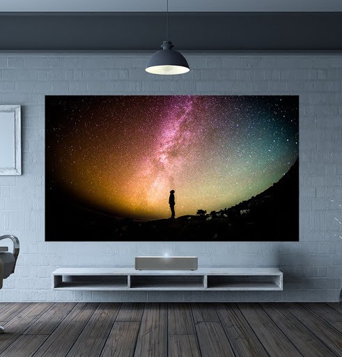 100 inch Fresnel Ultra Narrow Frame Projector Screen