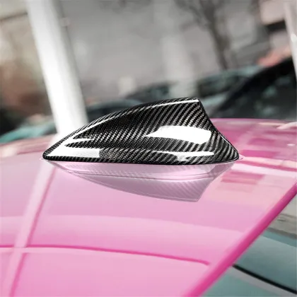 Carbon Fiber Shark Fin Car Antenna Decoration