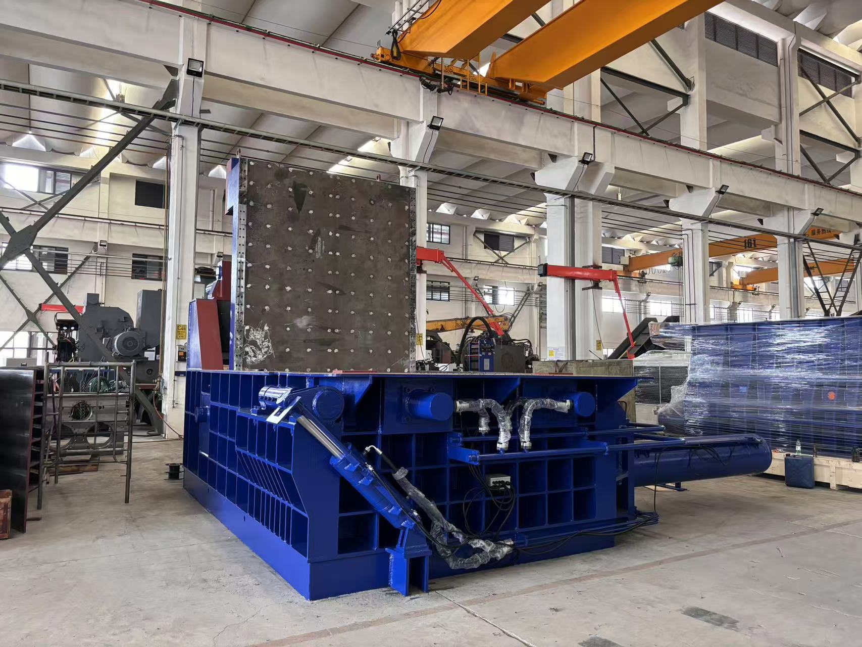 Scrap Metal Steel Baler Machine
