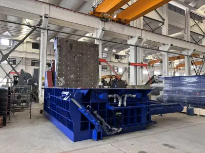 Scrap Metal Steel Baler Machine