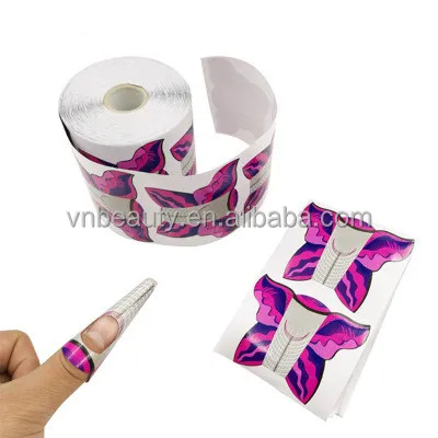 Butterfly Adhesive Nail Form for Acrylic/UV Gel Nails