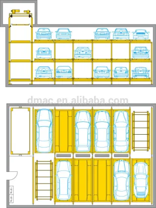 Mechanical automatic car parking equipment/car parking equipment