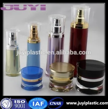 waist empty acrylic bottle waist cosmetic jars and bottles empty cream jar