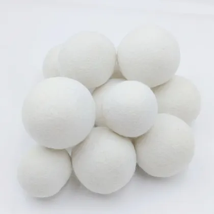 Handmade Organic Wool Drying Balls - Custom Logo, Odorless Laundry Discs
