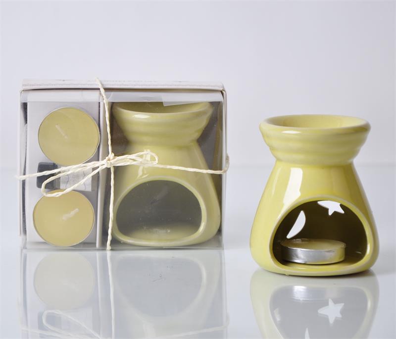 Scented Candle with Holder Essential Oil