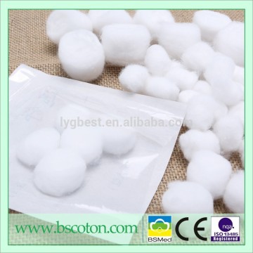 Bleached Snowy White Absorbent Cotton Balls