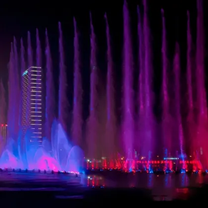 Water Dancing Music Fountain