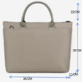 Commuter laptop crossbody bag