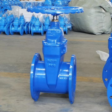 Sluice Gate Valve with Non-Rising Stem, Resilient Seat, and Flange End PN16: Detailed Information and Specifications