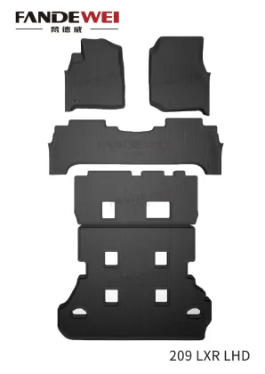 3D TPV Car Floor Mats for audi