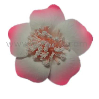 12cm hot sale purple artificial flower hand making foam flowers for promotion