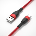 Cabo de dados micro USB de cor dupla