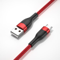 Cabo de dados micro USB de cor dupla