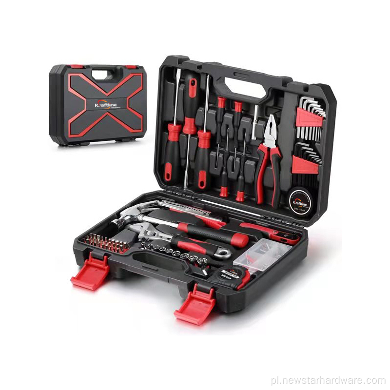 128PCS Zestaw narzędzi ręcznych Niemiec Design Tool Kit