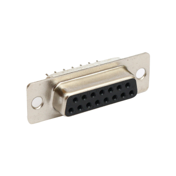 DB9/15/25/37/50 D-SUB Female Connector - Vertical Through Series