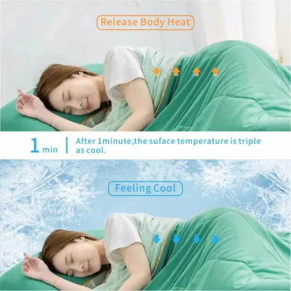 Luxury Thin Cooling Quilt for Summer Travel - Air Conditioning Quilt Blanket for Babies