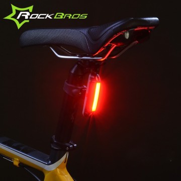 ROCKBROS Waterproof Bike Bicycle Light 30 LED Cycling Taillight Bicicleta Tail Light Safe Warning Light Lamp USB Rechargeable
