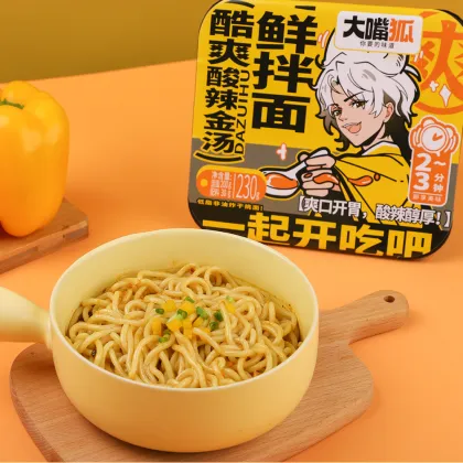 Sour and spicy noodles