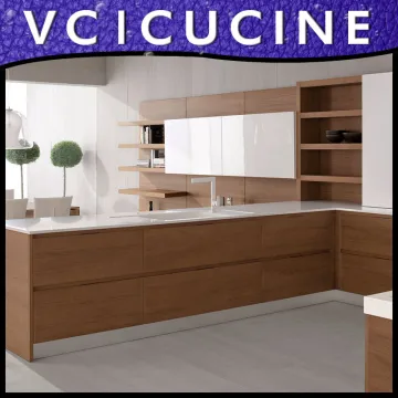 foshan knock down diy plywood kitchen cabinet