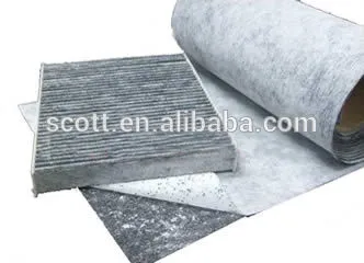 factory price activated carbon air filter cloth