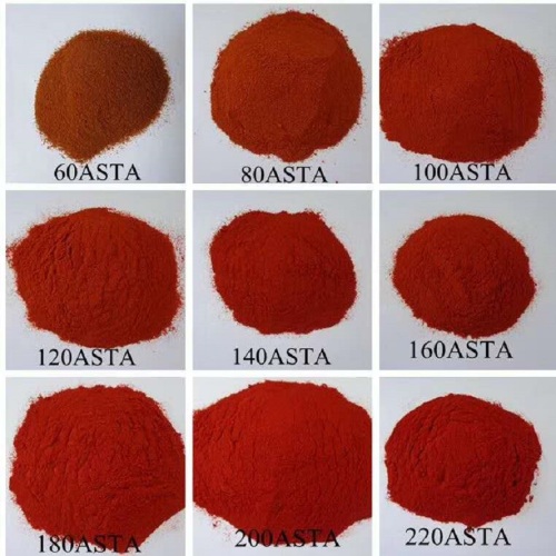 Paprika in polvere in vendita