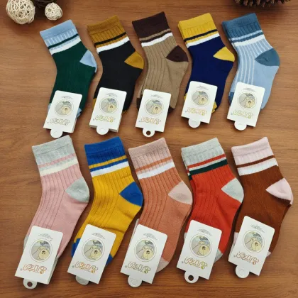 Dollar Model JLW003 - Thick Knitted Cotton Baby Socks