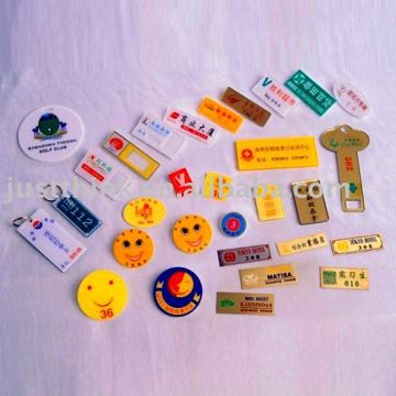 Customized All Kinds of Plastic Name Badge FZ-BDG-004