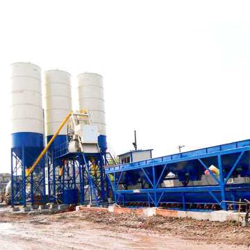 Export to South Africa HZS35 Concrete Batching Plant