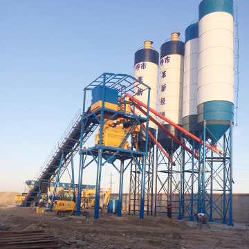YILI 90m3/h Full Automatic Belt Conveyor Concrete Batching Plant For Sale