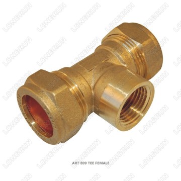 Longrun E09 High Quality T Female forged pipe fitting