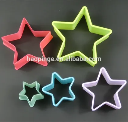 Decorative mouldings/moulds making star cookie mould