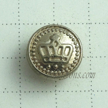 golden crown shape bags rivets metal buttons factory