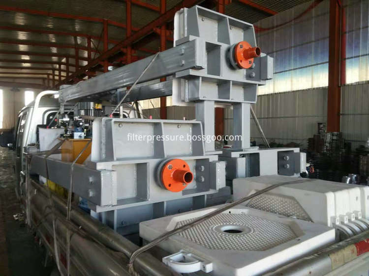 filter press loading