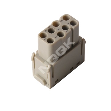 2 Pin 40A 1000V Female Heavy Duty Connector Plug-In Module
